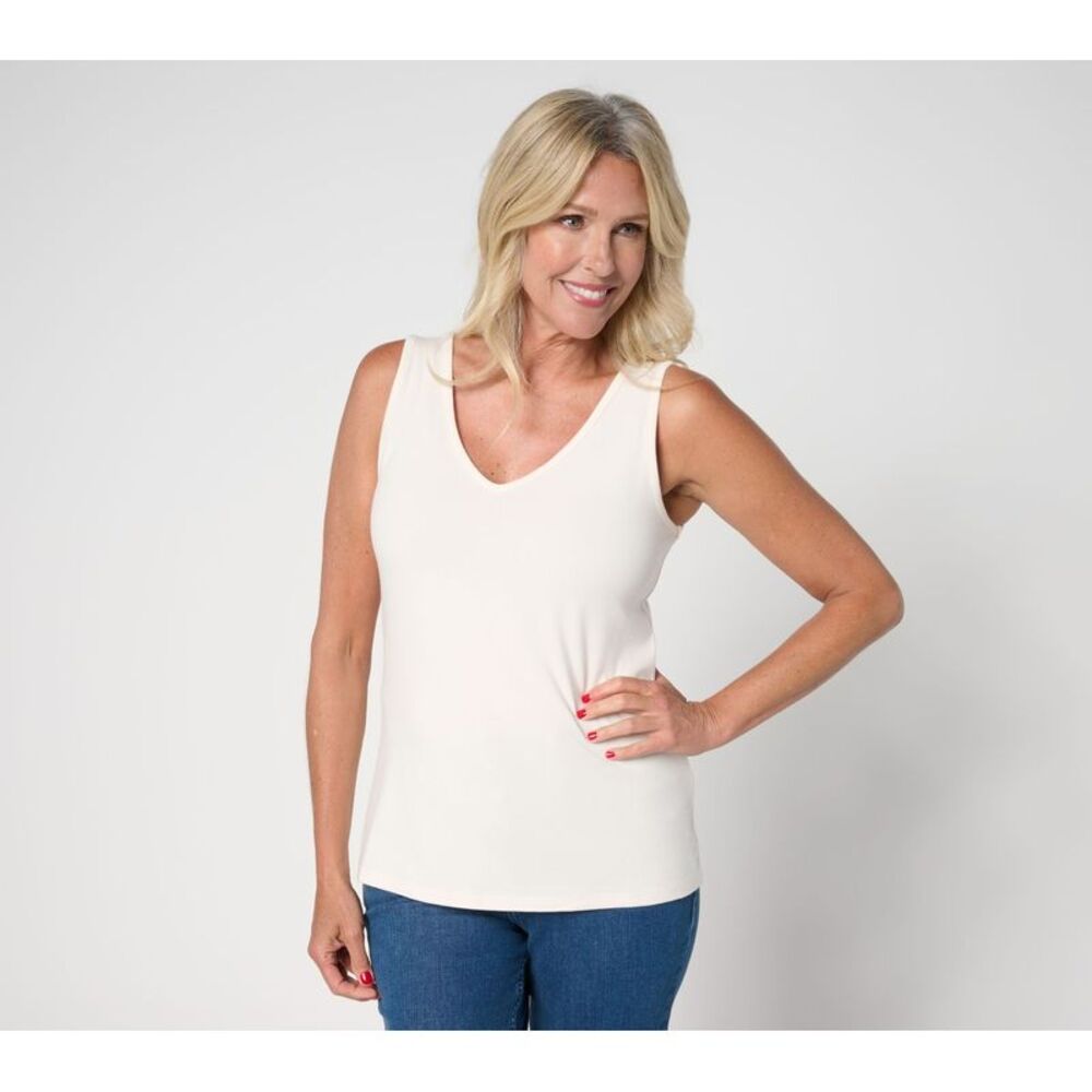 BEAUTIFUL by Lawrence Zarian Women's Top Sz 2XS (XXS) The Toni White A693044